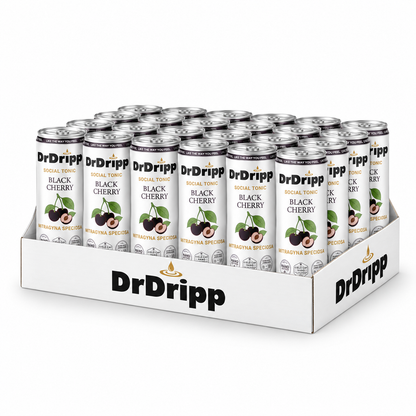 DrDripp Black Cherry 25mg Social Tonic Kratom Seltzer