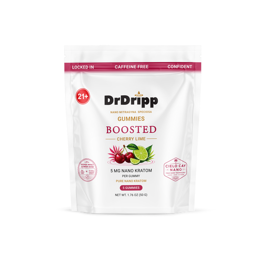 DrDripp Boosted 5mg Nano Kratom Gummies - Cherry Lime