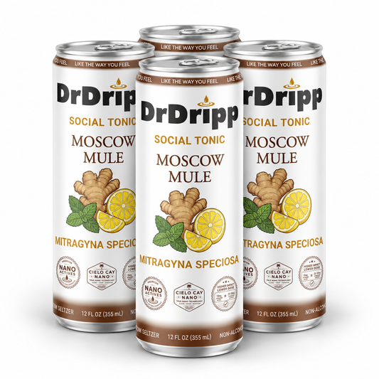 DrDripp Moscow Mule 10mg Social Tonic Kratom Seltzer