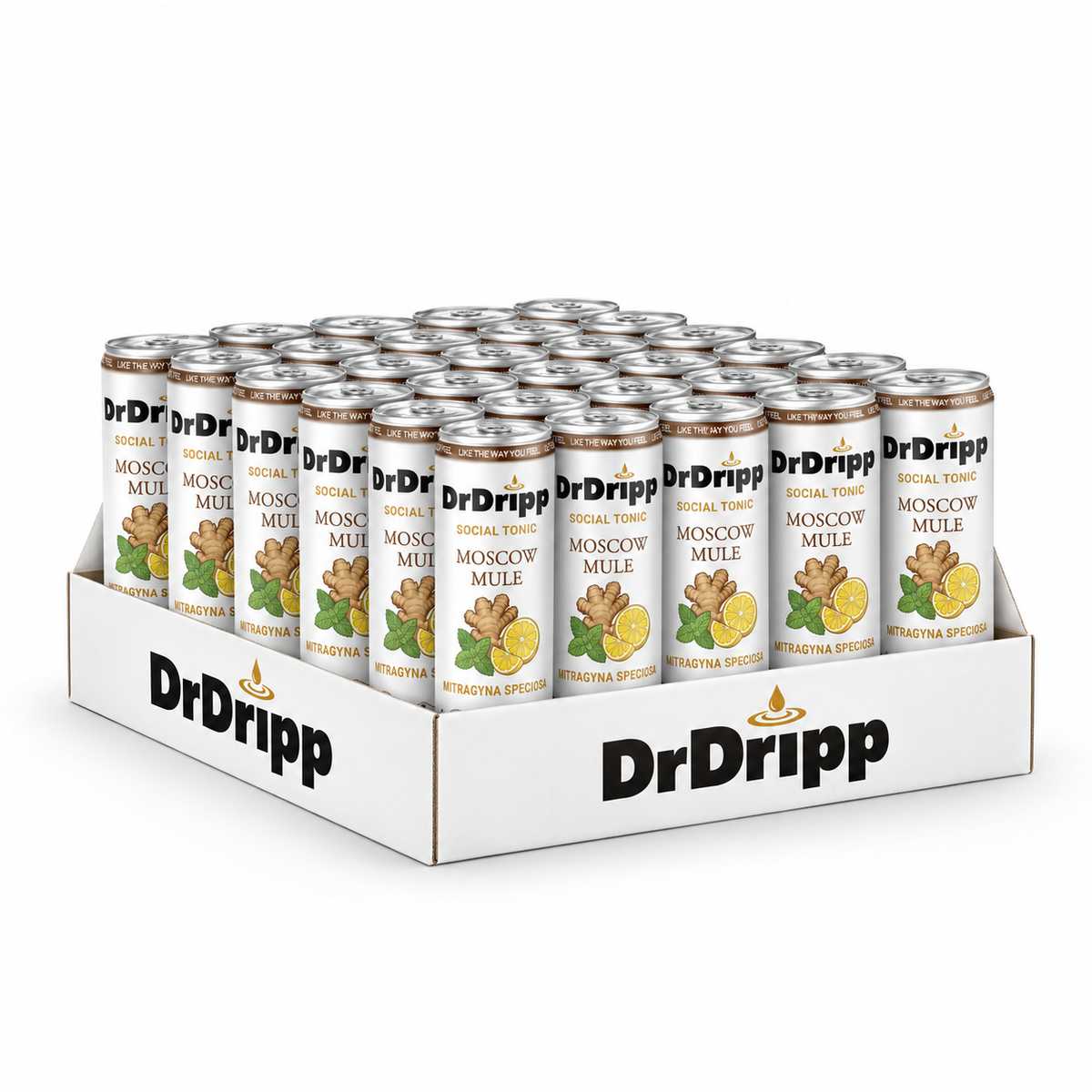 DrDripp Moscow Mule 10mg Social Tonic Kratom Seltzer